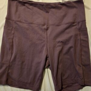 Danskin Women's Mauve Bike Shorts